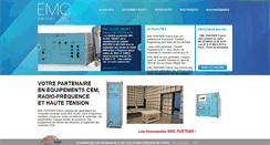Desktop Screenshot of emc-partner.fr